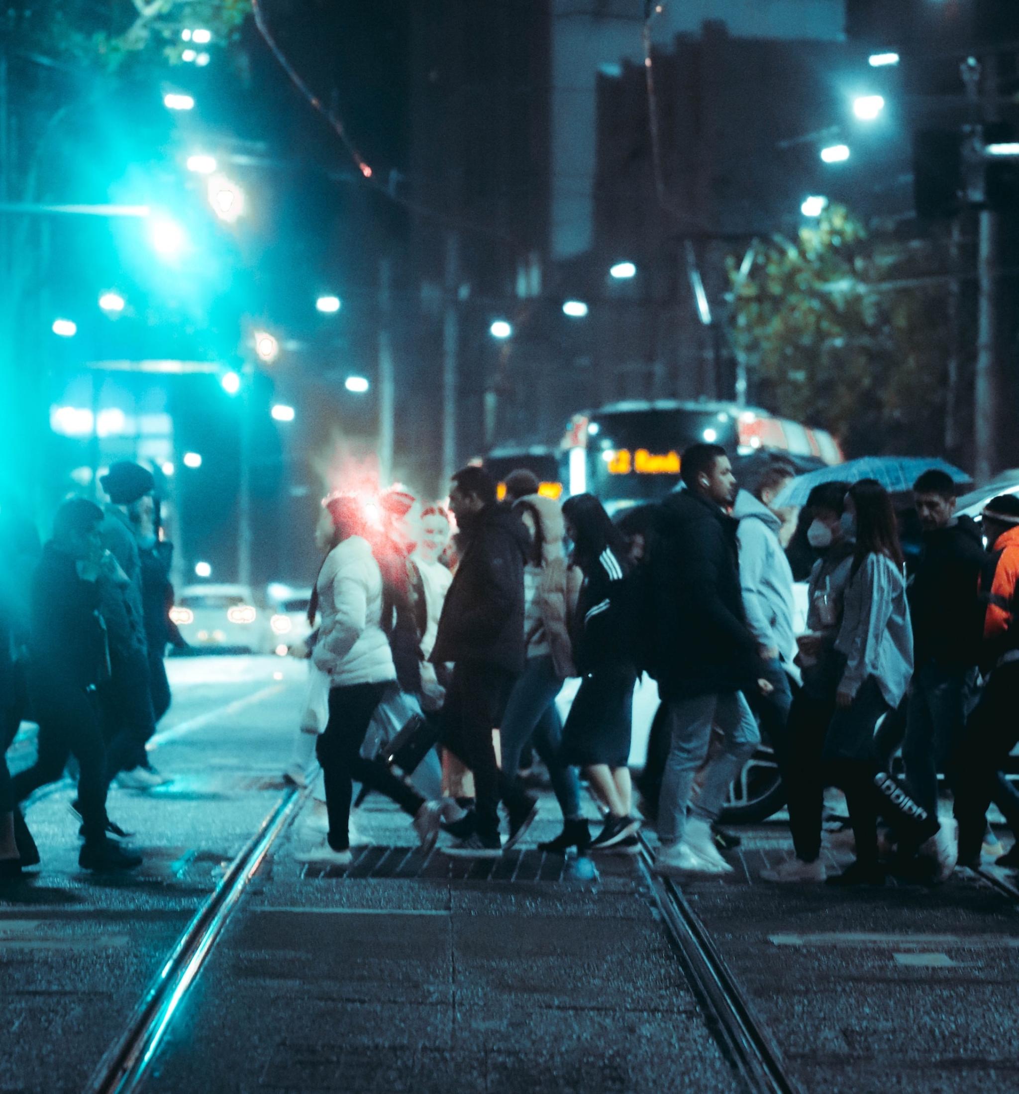 Crossing in Sydney